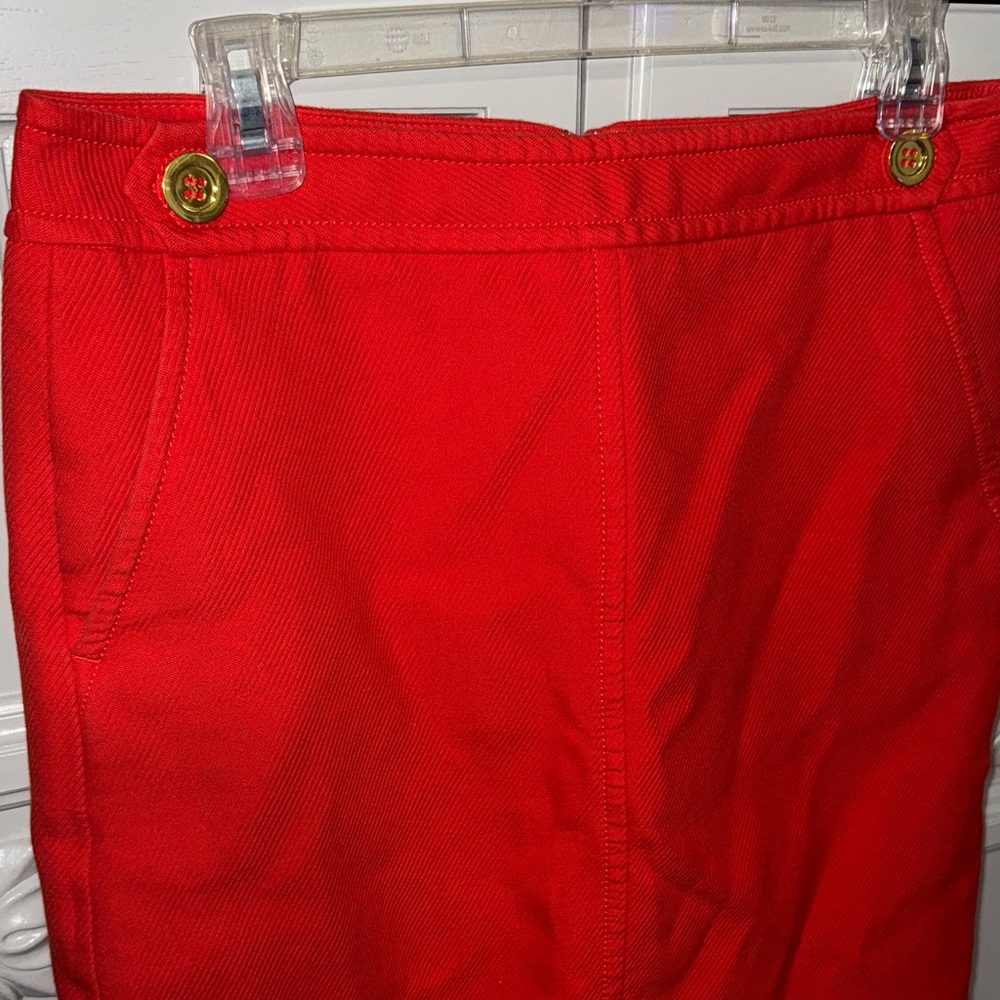 Orange Talbots Women's Pencil Skirt Size 10 - Picture 2 of 10